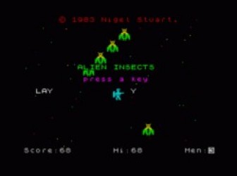 Alien Insects (1983)(Macronics Systems) Rom